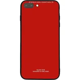 Чохол-накладка Toto Pure Glass Case Apple iPhone 7 Plus/8 Plus Red