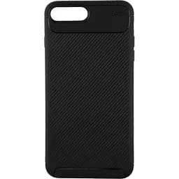Чохол-накладка iPaky Carbon Fiber Series/Soft TPU Case Apple iPhone 7 Plus/8 Plus Brown