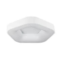 Люстра стельова LED Levistella 752L65 WH, 50W, три режими світла, білий акрил+метал, сучасний стиль для дому