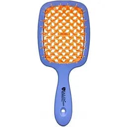 Щітка для волосся Salon Professional SP0099 SL масажна, продувна 20 см синя з помаранчевим