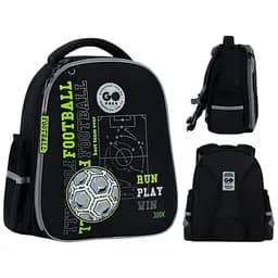 Рюкзак GoPack Education 165S Football Fan Черно-серый (GO26-165S-4)