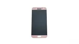 Модуль матриця + тачскрін для Samsung Galaxy J7 2017, SM-J730F, pink TFT
