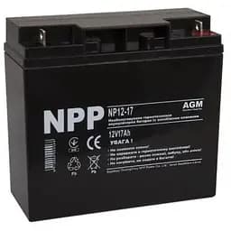 Батарея до ДБЖ NPP 12В 17 Ач (NP12-17)