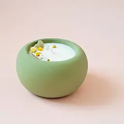 Эко свеча Svich Shop Оливковый горшок