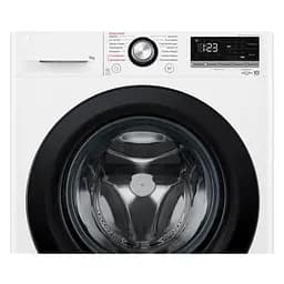 Пральна машина LG фронтальна, 9кг, 1400, A+++, 57см, дисплей, пара, інвертор, білий (F4V3VS6WW) - мініатюра 10