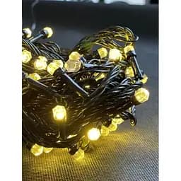 Новорічна гірлянда Рубін 6 м 100 тепло білих лампочок