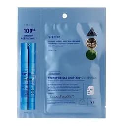 Двухэтапная гидрогелевая маска с комплексом Cica Reedle 38 мл VT Cosmetics Hydrop Reedle Shot 100hL Watery 2-Step Mask
