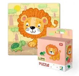 Пазли Danko Toys "Левеня" 300165 (40) "Dodo", 16 елементів, в коробці