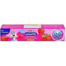 Дитяча зубна гель-паста Kodomo Ultra Shield Полуниця, 40 г