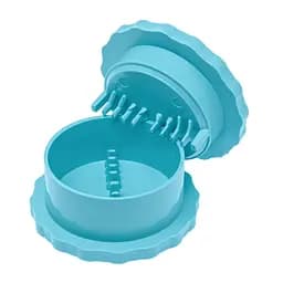 Измельчитель чеснока лука орехов кунжута чесночница мельница для чеснока механическая чеснокодавка кухонная, Kitchette 86557