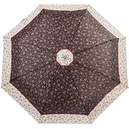 Женский складной зонтик полный автомат Airton 98 см коричневый