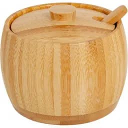 Банка для зберігання сипучих продуктів Elen Dekor з ложкою 10 см (815-050)