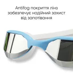Окуляри для плавання Renvo Cetina Уні Anti-fog Білий OSFM (2SG600-0304) - мініатюра 6