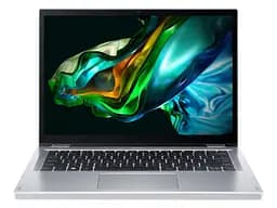 Ноутбук Acer Aspire 3 Spin 14 A3SP14-31PT 14' WUXGA IPS Touch, Intel P N200, 8GB, F256GB, UMA, Lin, серебристый (NX.KENEU.004)