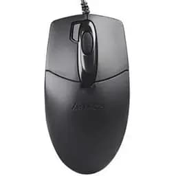 Миша A4Tech OP-730D USB чорний оптична