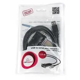 Кабель для передачі даних USB to COM 1.5m Cablexpert (UAS-DB9M-02) - мініатюра 3