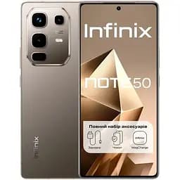 Смартфон Infinix Note 50 X6858 8/256Gb NFC Titanium Grey UA UCRF