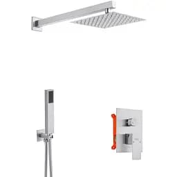 Душова система прихованого монтажу Kroner KRP Edelstahl Kubus - ESG082 CV029971, Нержавіюча сталь