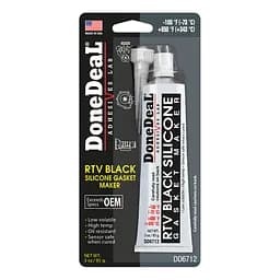 Термостійкий чорний силіконовий формувач прокладок DoneDeal 85 г (DD6712)