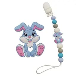 Прорізувач Зайчик силіконові намисто Bambi 26 см det0006018