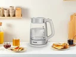 Tefal Електрочайник Glass Kettle 1.7л, скло, з підсвіткою, сріблясто-сірий - мініатюра 10