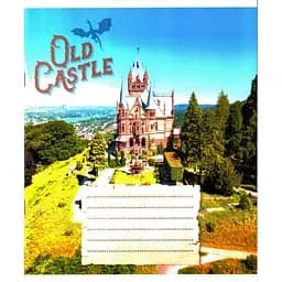 Зошит загальний "Старі замки" Leader 048-600179L-3 у лінію, 48 аркушів (959060)