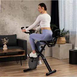 Велотренажер Hop-Sport HS-3030X Apeks X-Bike сірий - мініатюра 3