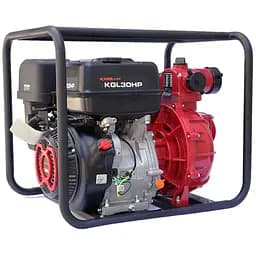 Мотопомпа бензиновая KGL30P, производительность 40 м3/час, мощность 10 л.с.