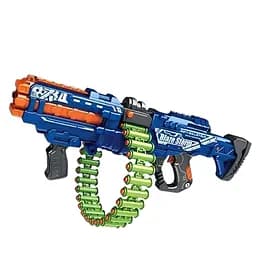 Игрушечный бластер с автоматической лентой, 40 патронов, звук выстрелов, аккумулятор 7,4V.