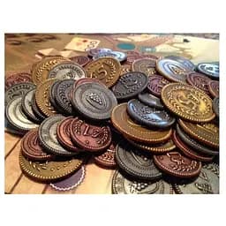 Аксесуар Kilogames Металеві монети для гри Виноробство Viticulture Metal Lira Coins (STM304)
