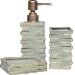Набір аксесуарів для ванної кімнати S&T Атлантида 3 предмета (887-11-01)