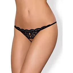 Стринги Obsessive 831-THC-1 S/M чёрный