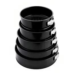 Набір роз'ємних тефлонових форм з шести предметів (18/20/22/24/26/28 см), A-plus 81476