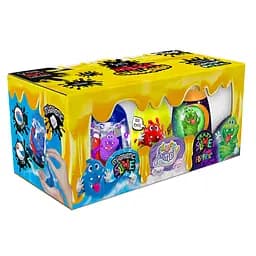 Вязкая масса "3 в 1" Magnetic Slime, "Fluffy Slime", "Crazy Slime Fluoric" Danko Toys SLM-14-01U цвета в ассортименте