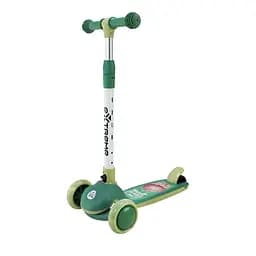 Дитячий самокат триколісний SC817Green з музикою та світлом