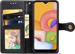 Чохол-книжка GETMAN Gallant Cover Case для Tecno Camon 19 Neo Black [84387] - мініатюра 4