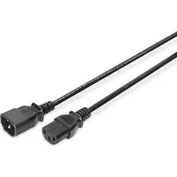 Сетевой кабель Digitus C14/M - C13/F, 5м, черный teh0013675
