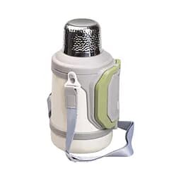 Термос для туризму Vacuum Cup 1,5 л з фліп кришкою та складаними ручками, сірий Yiwu HP-14-21W - мініатюра 10