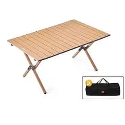 Стіл NatureHike кемпінговий, обідній, відкритий, складаний, портативний, розмір M 90х60х45 см