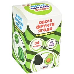 Настільна гра Strateg Овочі, фрукти, ягоди (30772)