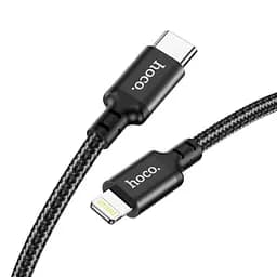 Кабель Hoco X14 Pisces Cable Type-C to Lightning 2A 2m Black