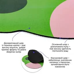 Вологопоглинаючий килимок Жабка 40x60CMx3MM(D) SW-00002560 - мініатюра 2