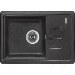 Кухонна мийка Lidz 620x435/200 BLM-14 чорний металік (LIDZBLM14620435200)