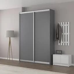 Шафа-купе Idea серія 5 170 x 60 x 210 см Антрацит