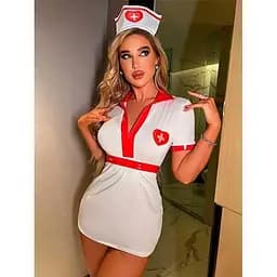 Рольовий наряд медсестри 'Небесний ангел' S/M Білий K000805