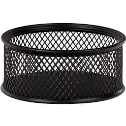 Підставка для скріпок Buromax 8х8x4 см чорна (BM.6221-01)