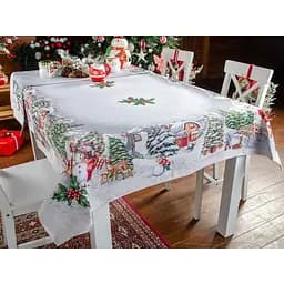 Скатертина Lefard Home Textile Cottage гобеленова 140х140 см (732-203) - мініатюра 4