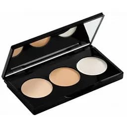 Палетка консилерів Gosh BB Skin Perfecting Kit, відтінок 01 light, 3 х 1.8 г - мініатюра 3