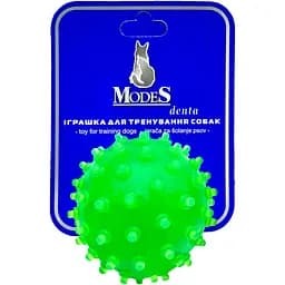 Игрушка для собак Modes Denta мяч мина S 6 см зеленая