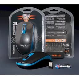 Миша Frime FWMO-220ВDB Black/Dark Blue - мініатюра 5
